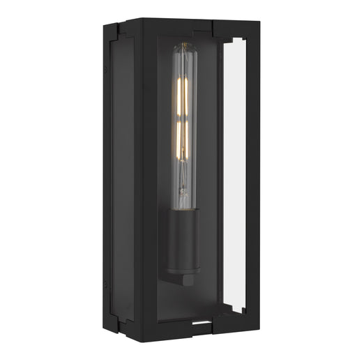 Young One Light Outdoor Wall Lantern Matte Black
