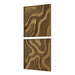 Uttermost - 03502 - Wall Decor Set/2 - Golden Terrain - Antique Gold And Bronze