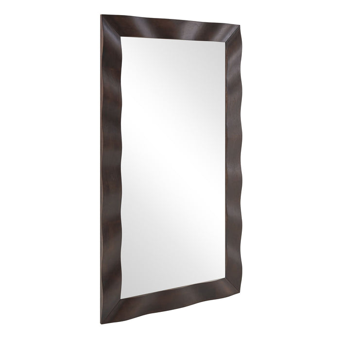 Uttermost - 08305 - Mirror - Wrinkle - Dark Walnut