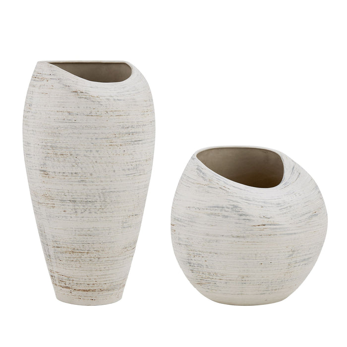 Uttermost - 18321 - Vases Set/2 - Inara - White