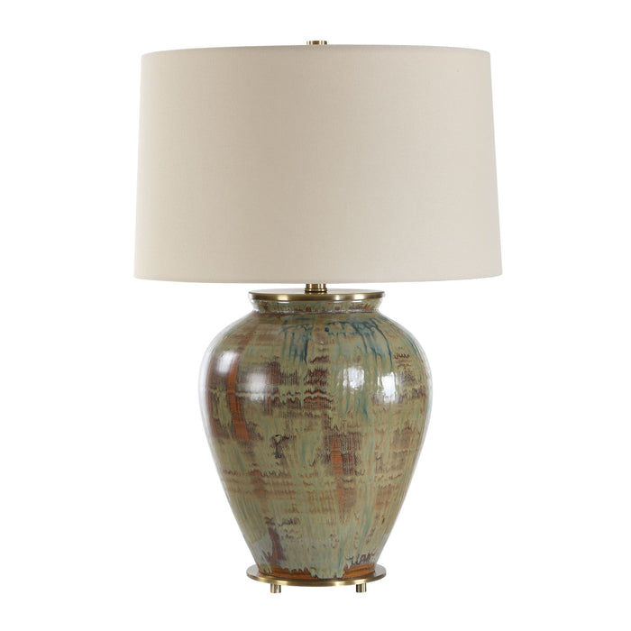 Uttermost - 30563-1 - One Light Table Lamp - Olisa - Antique Brass