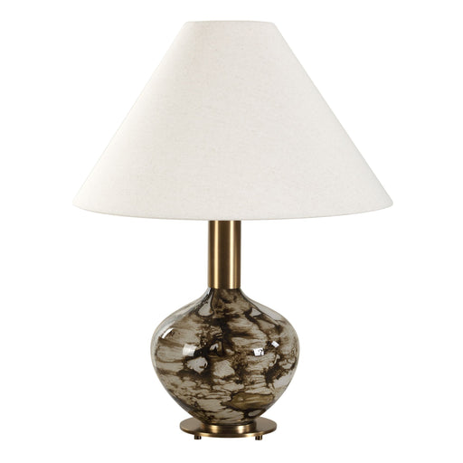 Montagu One Light Table Lamp Brass