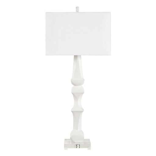 Mayme One Light Table Lamp Polished Nickel
