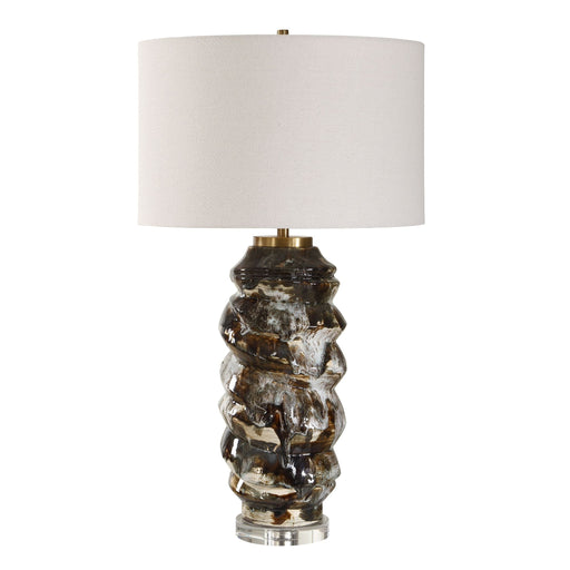 Cuoco One Light Table Lamp Antique Brass
