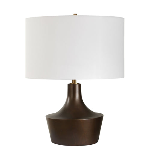 Paseo One Light Table Lamp Warm Bronze