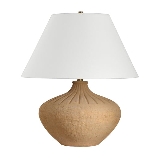 Eldon One Light Table Lamp Brass