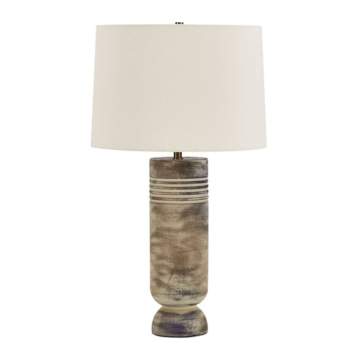 Vale One Light Table Lamp Antique Brass