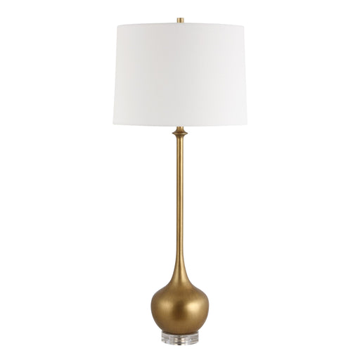 Good As Gold One Light Buffet Lamp Brushed Antique Gold