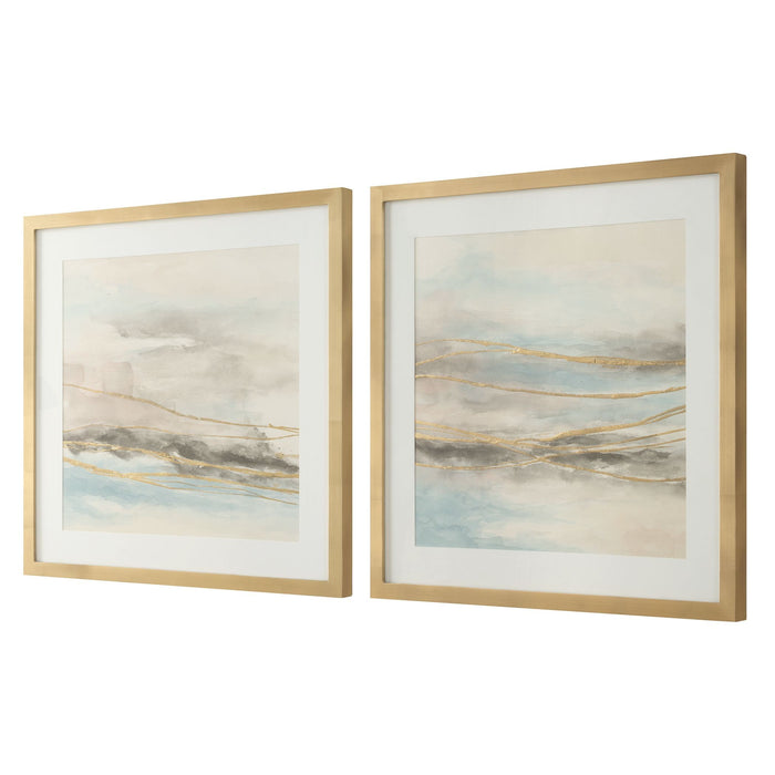 Uttermost - 32461 - Landscape Prints Set/2 - So Golden - Gold
