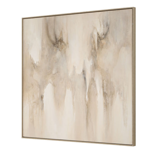 Embark Abstract Art Gray Washed Wooden