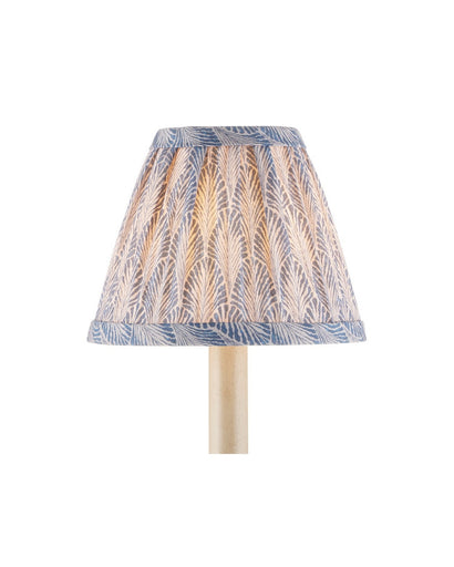 Plume Chandelier Shade Blue/Ivory
