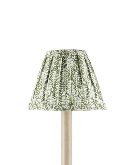 Currey and Company - 0900-0052 - Chandelier Shade - Plume - Green/Ivory