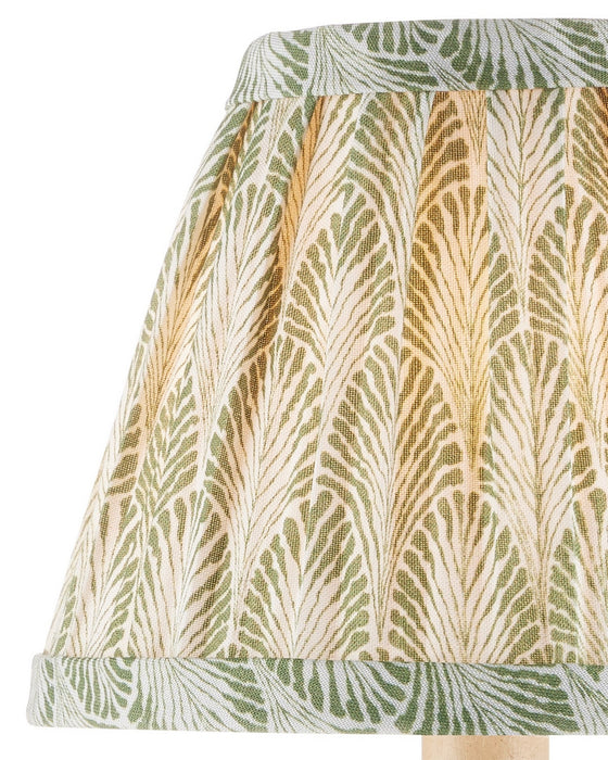 Currey and Company - 0900-0052 - Chandelier Shade - Plume - Green/Ivory
