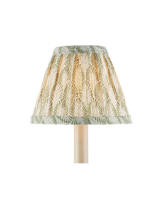 Currey and Company - 0900-0052 - Chandelier Shade - Plume - Green/Ivory