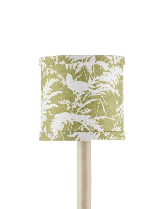 Currey and Company - 0900-0055 - Chandelier Shade - Aviary - Moss/Ivory