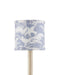 Currey and Company - 0900-0056 - Chandelier Shade - Aviary - Dusty Blue/Ivory