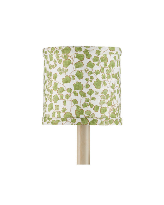 Currey and Company - 0900-0057 - Chandelier Shade - Maiden Fern - Green/Ivory