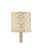 Currey and Company - 0900-0058 - Chandelier Shade - Maiden Fern - Yellow/Ivory