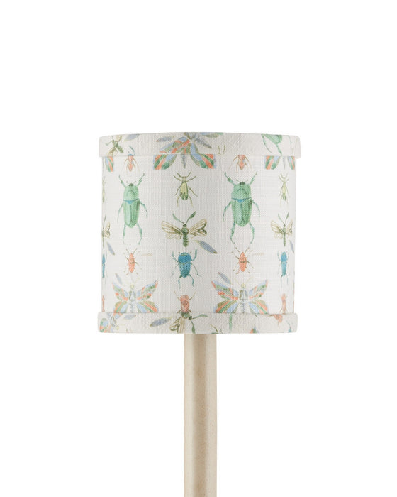 Currey and Company - 0900-0061 - Chandelier Shade - Bug Parade - Ivory/Green/Yellow/Blue/Orange
