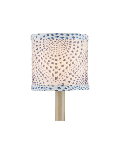 Lenore Chandelier Shade Blue/Ivory