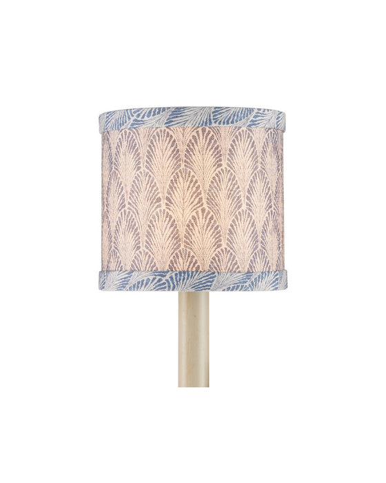 Currey and Company - 0900-0064 - Chandelier Shade - Plume - Blue/Ivory