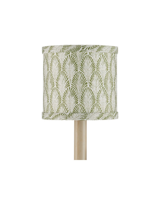 Currey and Company - 0900-0065 - Chandelier Shade - Plume - Green/Ivory