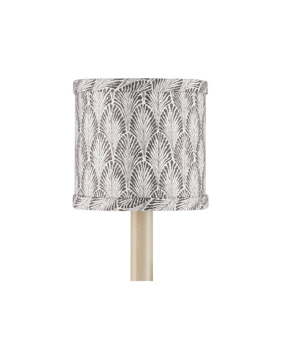 Currey and Company - 0900-0066 - Chandelier Shade - Plume - Stone/Ivory