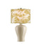 Currey and Company - 0900-6007 - Lamp Shade - Aviary - Moss/Ivory