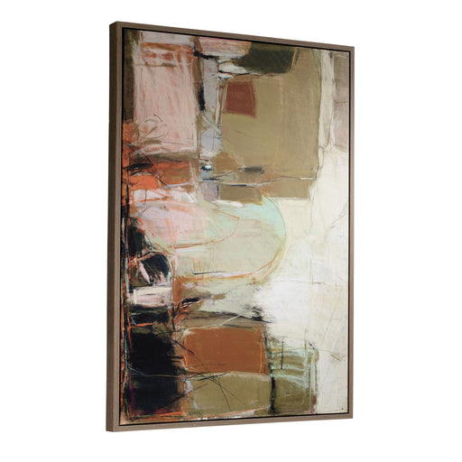 Palace Walls Abstract Art Light Oak