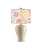 Currey and Company - 0900-6010 - Lamp Shade - Madeline - Ivory/Blue/Green/Yellow/Magenta