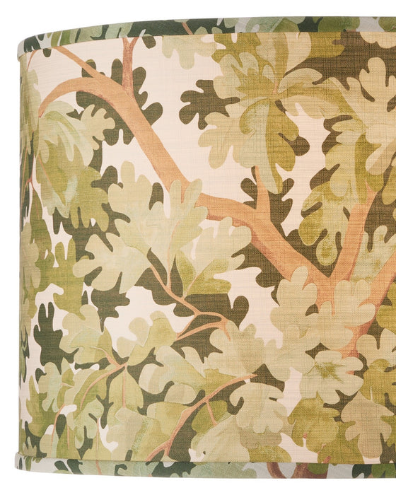 Currey and Company - 0900-6012 - Lamp Shade - Woodland - Green/Brown/Ivory