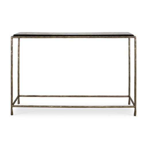 Ovard Console Table Brass Antique Cast