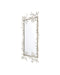 Currey and Company - 1000-0162 - Mirror - Forget-Me-Not - Clear/Silver Leaf
