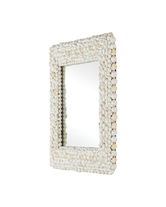 Currey and Company - 1000-0164 - Mirror - Piddock - White