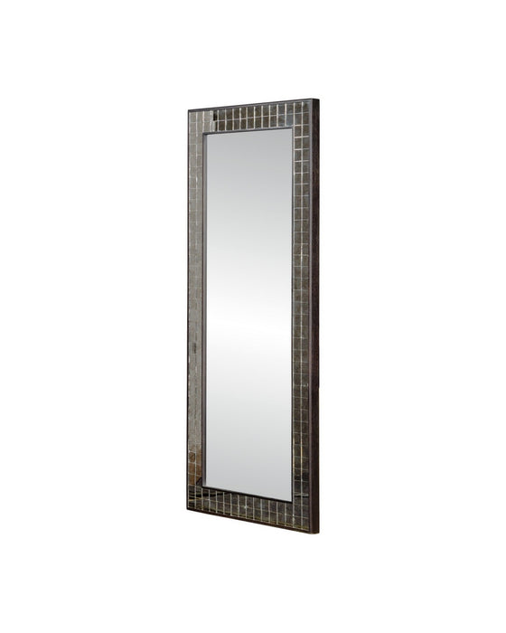 Currey and Company - 1000-0167 - Mirror - Mosaico - Ebony/Antique Mirror
