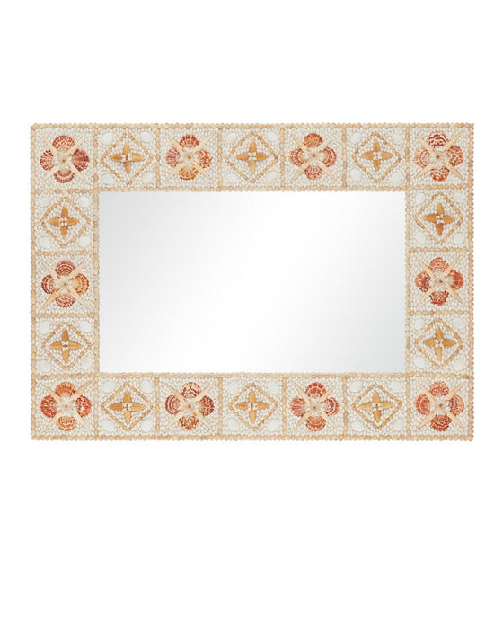Currey and Company - 1000-0169 - Mirror - Junonia - Natural