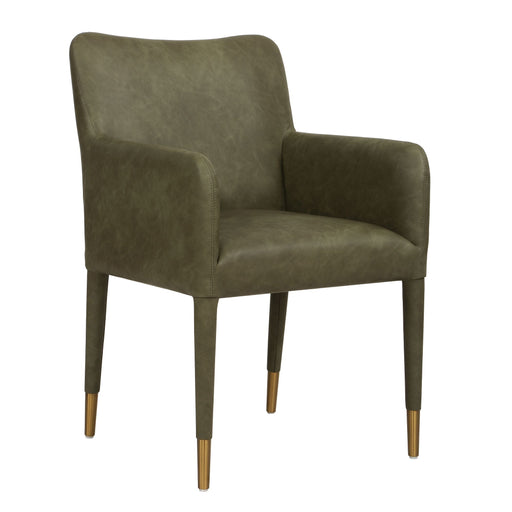 Conifer Dining Chair Brushed Brass