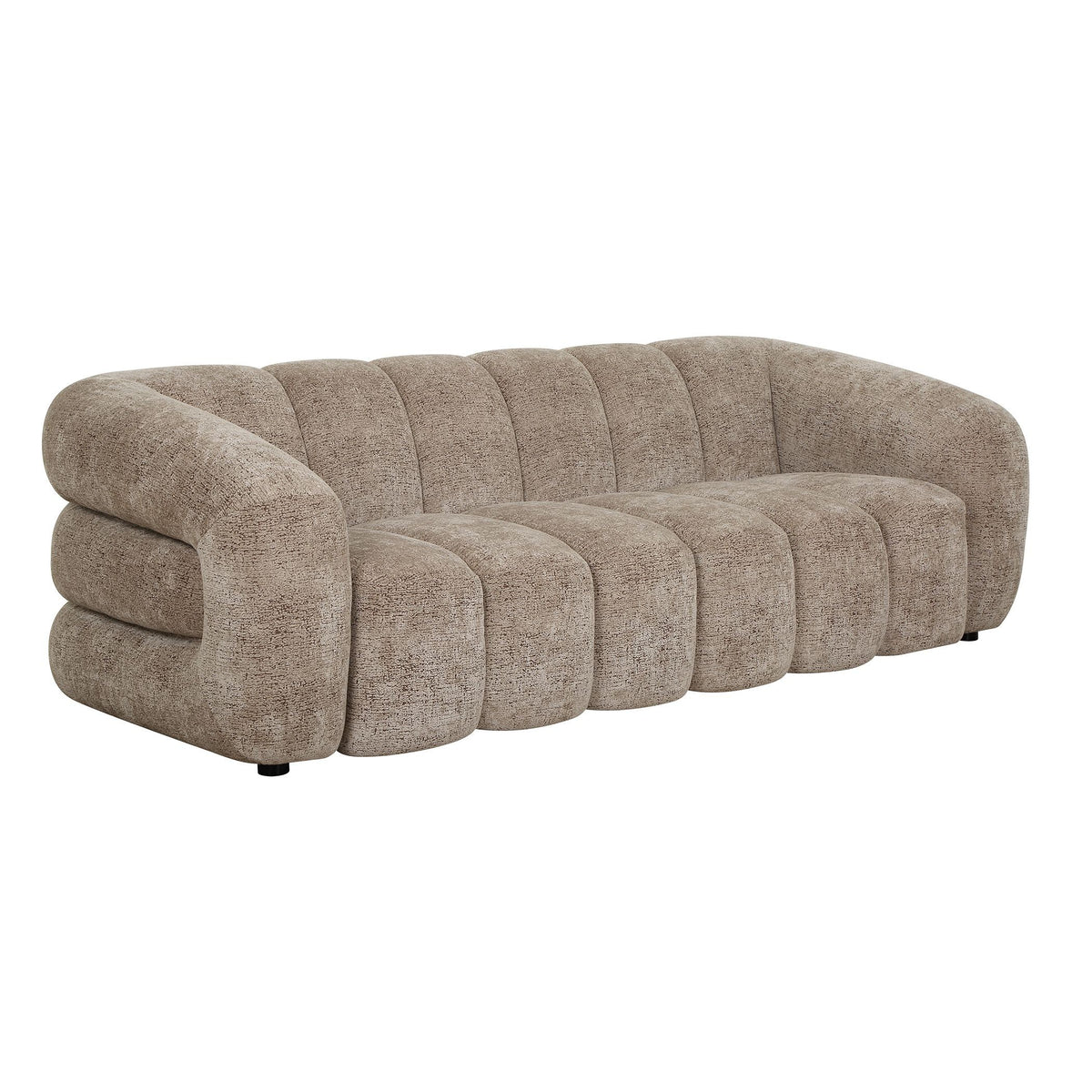 Uttermost - 53057 - Sofa - Modella - Mocha — Lighting Design Store