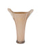 Currey and Company - 1200-0989 - Vase - Tamara - Soft Peach/Gold