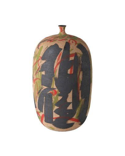 Zeal Vase Black/Yellow/Green/Red