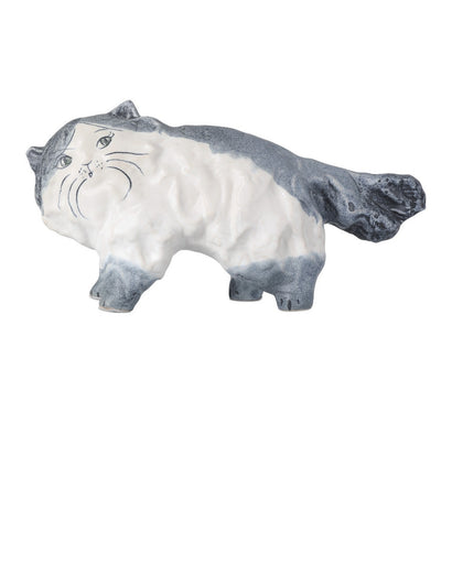 Siamese Cat Object Grayish Blue/Off-White
