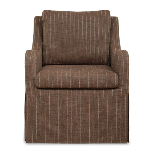 Luisa Swivel Chair Teak Brown