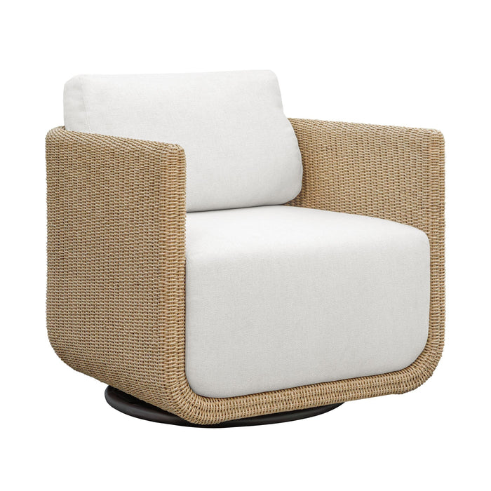 Uttermost - 53132 - Lounge Chair - Santorini - Oyster White