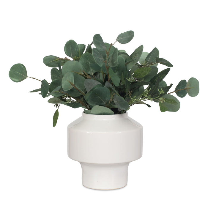 Uttermost - 60257 - Vase - Essence Eucalyptus - White