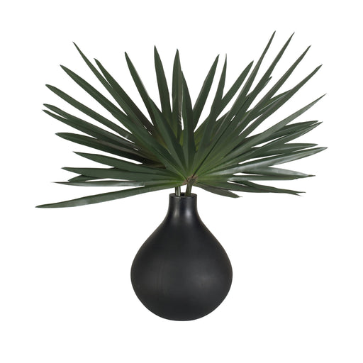 Axis Palm Vase Matte Black