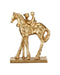 Currey and Company - 1200-1033 - Sculpture - Dujardin Equestrian - Gold