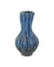 Currey and Company - 1200-1048 - Vase - Folios - Reactive Dark Blue
