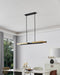 Thesis - 206938A - LED Linear Pendant - Grazia - Matte Black/Brushed Gold