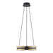 Thesis - 206939A - LED Pendant - Grazia - Matte Black/Brushed Gold