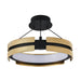 Thesis - 206939A - LED Pendant - Grazia - Matte Black/Brushed Gold